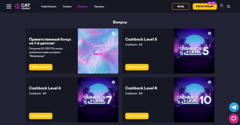 Cat Casino — screenshot