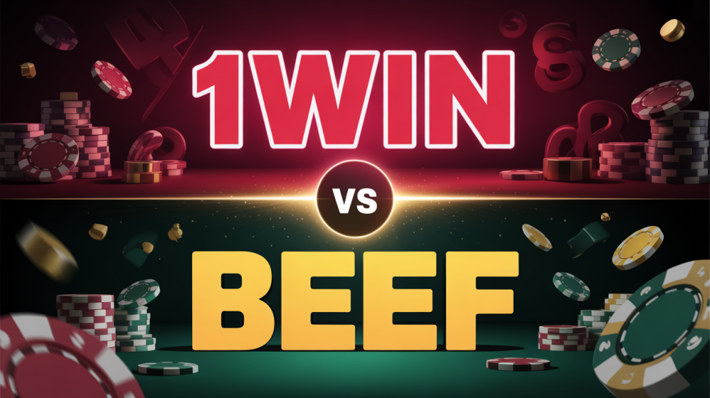 Что лучше: 1win или Beef?