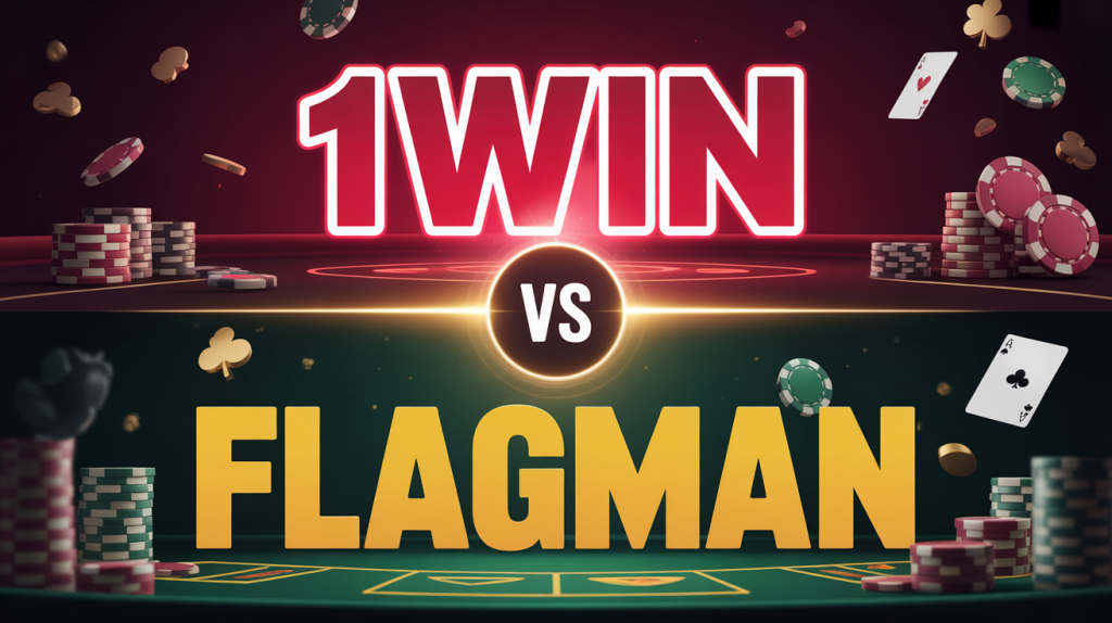 Что лучше: 1win или Flagman?