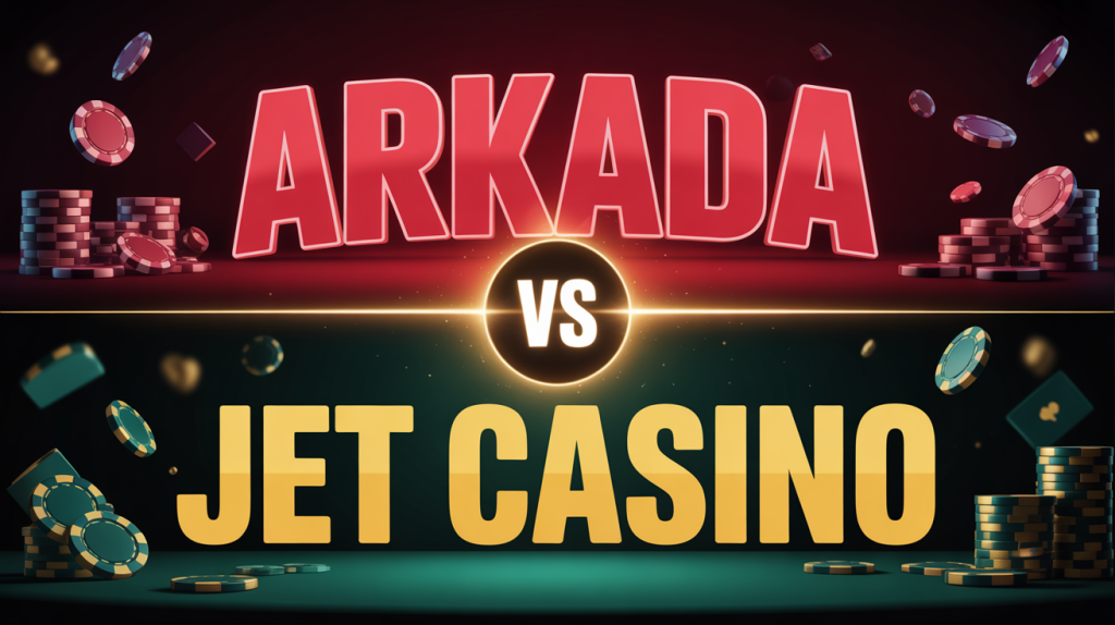 Что лучше: Arkada или Jet Casino?