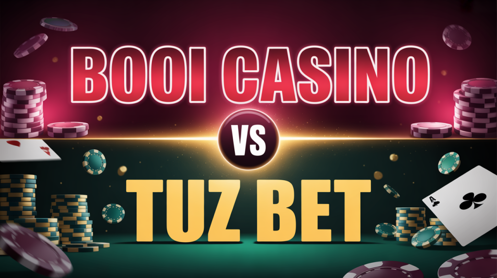 Что лучше: Booi Casino или Tuz Bet?