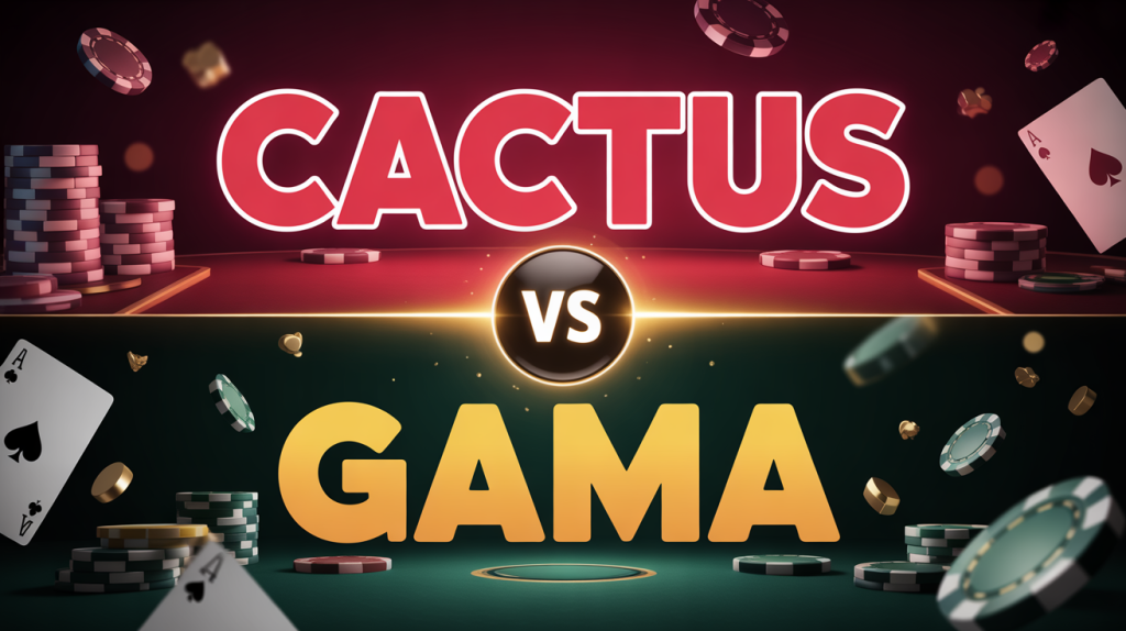 Что лучше: Cactus или Gama?