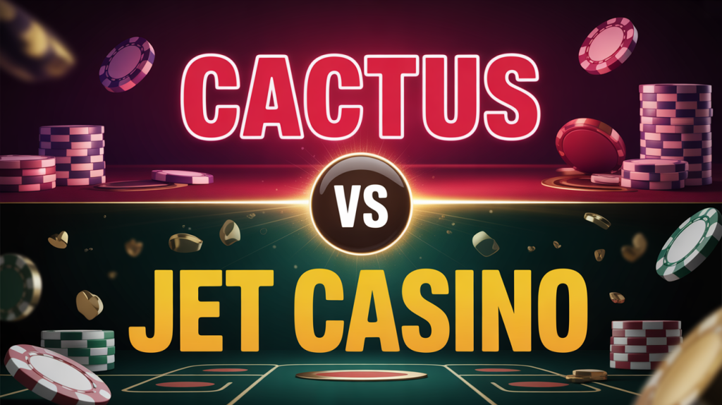 Что лучше: Cactus или Jet Casino?