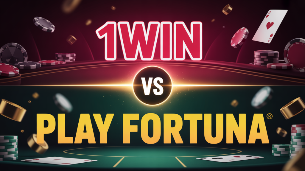 Что лучше: 1win или Play Fortuna?