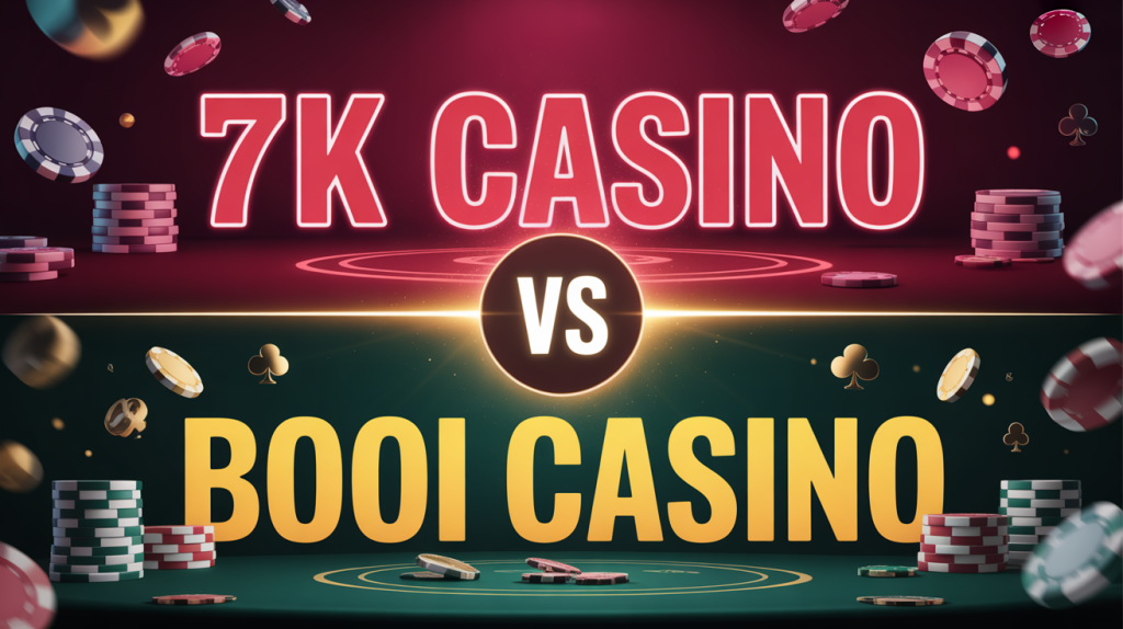 Что лучше: 7K Casino или Booi Casino?