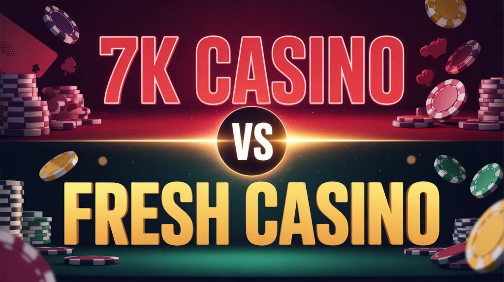 Что лучше: 7K Casino или Fresh Casino?