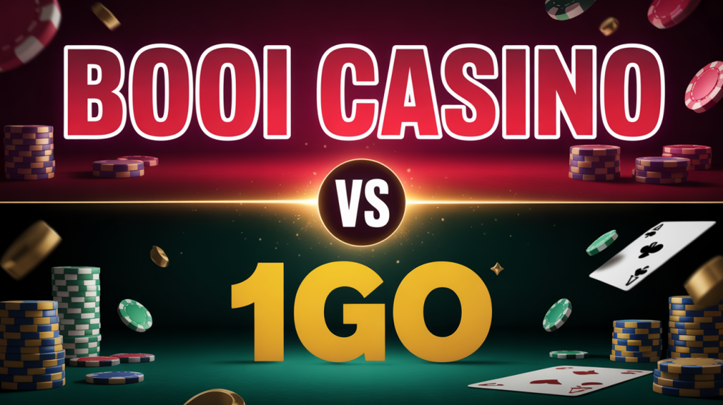 Что лучше: Booi Casino или 1GO?