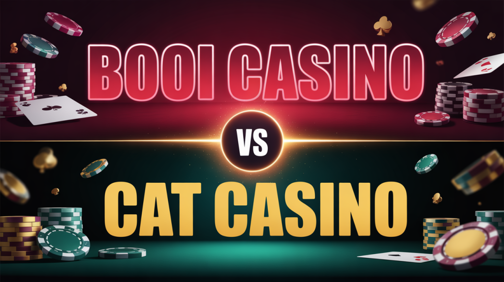Что лучше: Booi Casino или Cat Casino?
